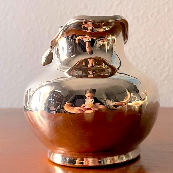 💚Emilia Castillo Ltd Ed. Mexico Semi Precious Sterling Silver Frog Creamer💚 - Picture 9 of 11